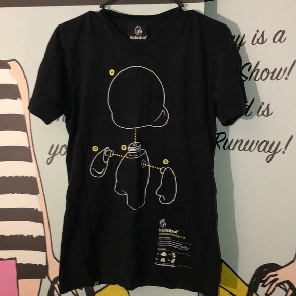 Vintage Kidrobot rare shirt size small - Picture 1 of 2